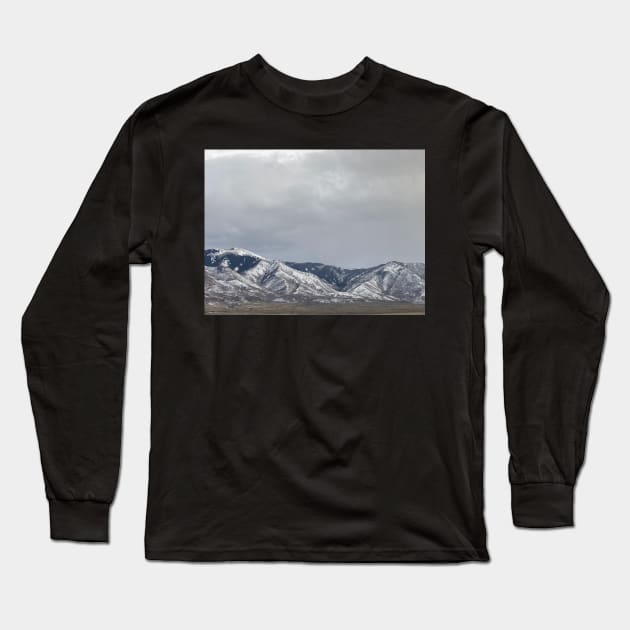 Winter Mountain Long Sleeve T-Shirt by DarkAngel1200